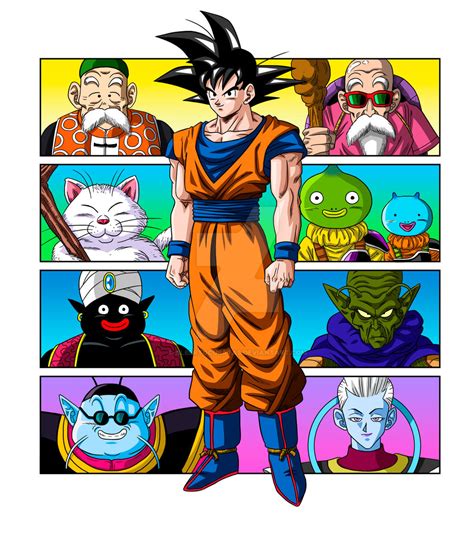 Masters Of Goku Full Color By Albertocubatas On Deviantart