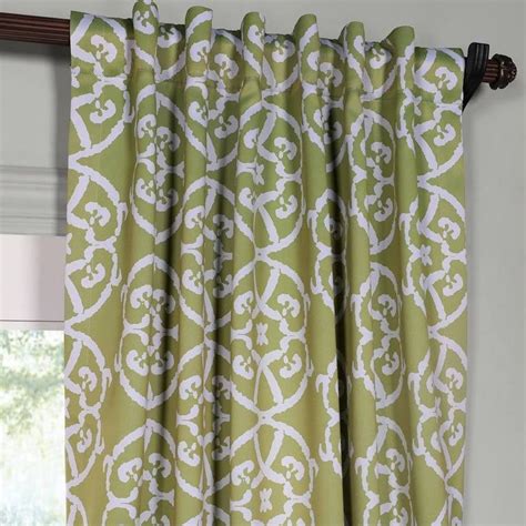 Lime Green And White Curtain Panels Panel Curtains Curtains Floral Room