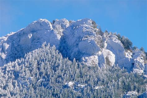Grandfather Mountain In The Winter Grandfather Mountain North