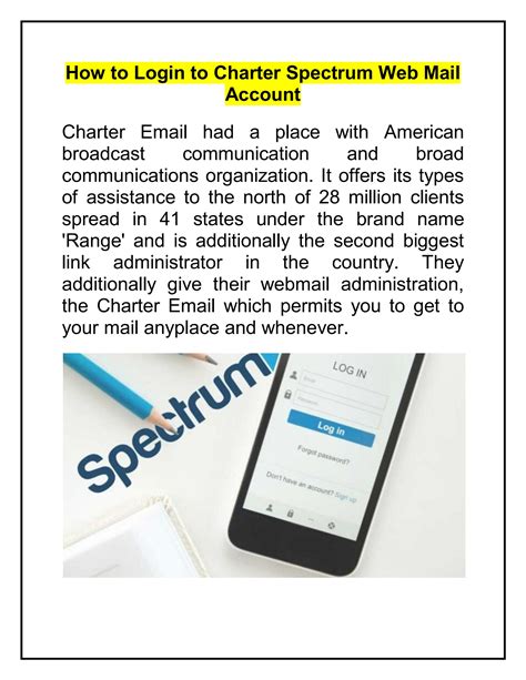 How To Login To Charter Spectrum Web Mail Account By Roadrunner Email