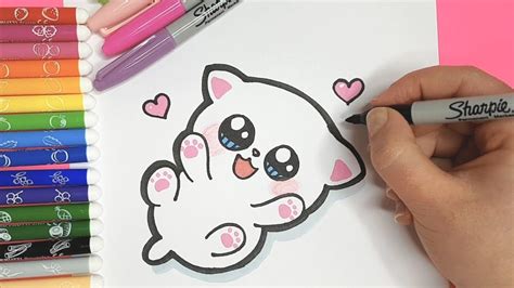 25 Best Looking For Cute Baby Cute Cat Drawing For Kids Mandy