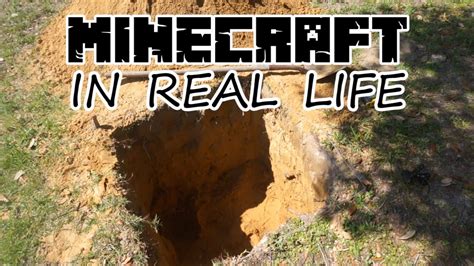 Jul 12, 2021 · unlike in real life, mining does not pose much of a concern to the environment. Digging a Minecraft Dirt Block in Real Life - YouTube