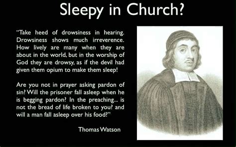 Light from old paths vol. christian quotes | Thomas Watson quotes | sleepiness in church | drowsiness | Reformed theology ...