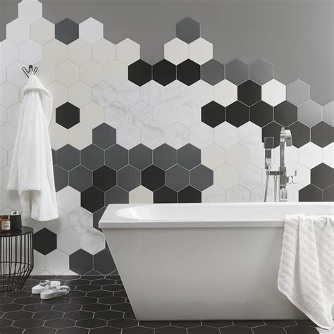 Set Design To Showcase Hex Tiles From Bct For The New Bathstore