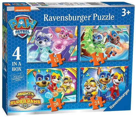Ravensburger 03029 Paw Patrol 4er Puzzle Set 12 16 20 24 Teile Ab 3 Jahren Ebay