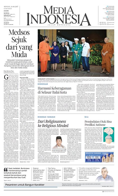 Media Indonesia 11 Juni 2017 Epaper Download