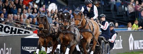 You can unsubscribe at any time by clicking on the unsubscribe link within any email we send you. FEI World Cup Driving series 2017/18 - London Olympia ...