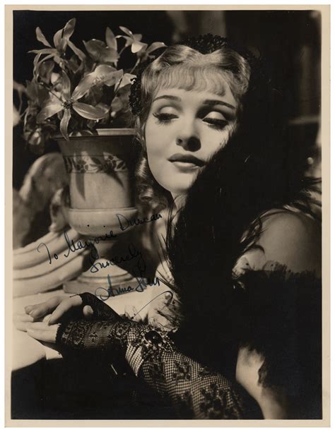 Anna Sten Signed Photograph Sold For 273 Rr Auction