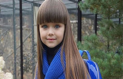 Menina Russa é Considerada A Criança Mais Bonita Do Mundo Diário X