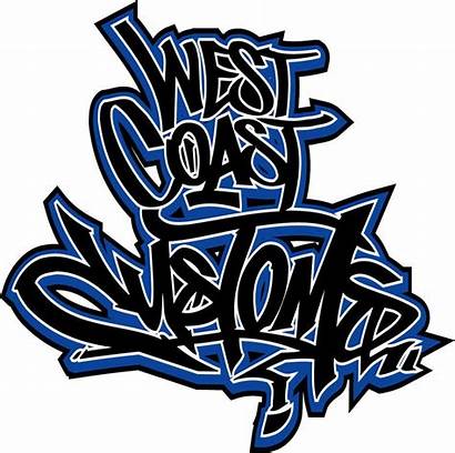 West Coast Customs Peace Graphitti Dog Silk