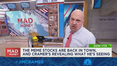 Cramer Explains Why Recent Rallies In Meme Stocks Is A Red Flag For The