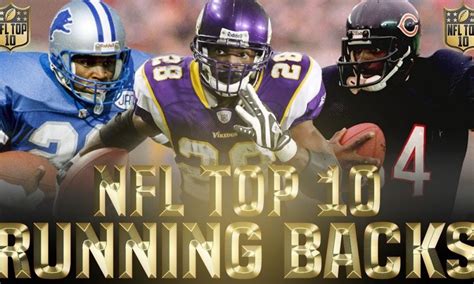 Top 10 Nfl Best Running Backs Of All Time Sportszion