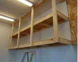 How To Make Hanging Shelves In Garage Photos