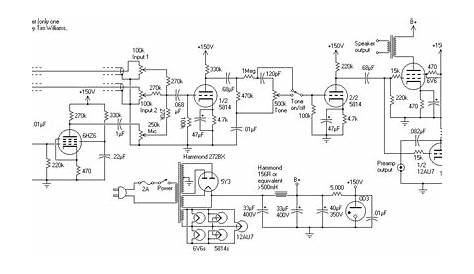 6v6 se amplifier schematic