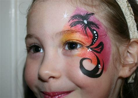 Sunset Eye Flair Face Painting Designs Face Painting Face Art
