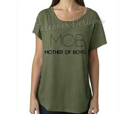 Mob Mother Of Boys Shirt Mom Shirt Boy Mom Shirt Mom T