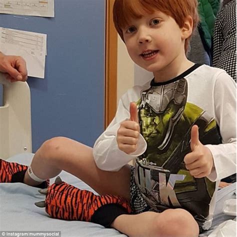 Mummy Blogger Reveals Her Four Year Old Son Has Leukaemia Daily Mail
