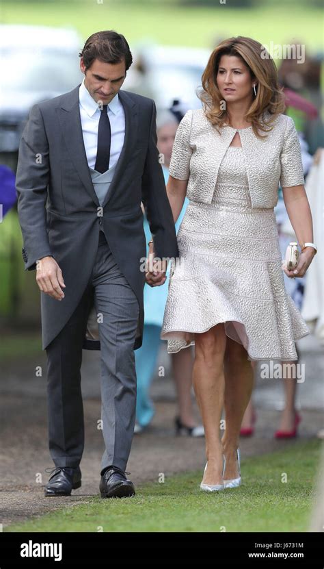 Roger Federer Wife Mirka Arrive Hi Res Stock Photography And Images Alamy