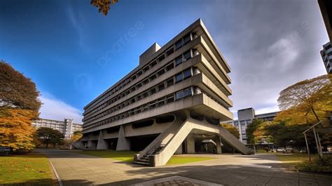 Modern Architecture In Kiel University Of Kiel Background Tokyo Metropolitan University Minami