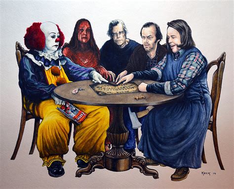 Artwork From The Stephen King Art Show — Geektyrant