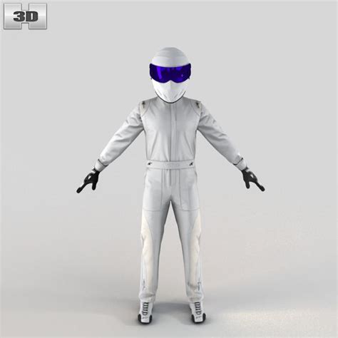 The Stig 3d Model Max Obj 3ds Fbx C4d Lwo Lw Lws