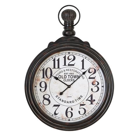 Pocket Watch Wall Clock Black Shop Target For Clocks You Will Love At
