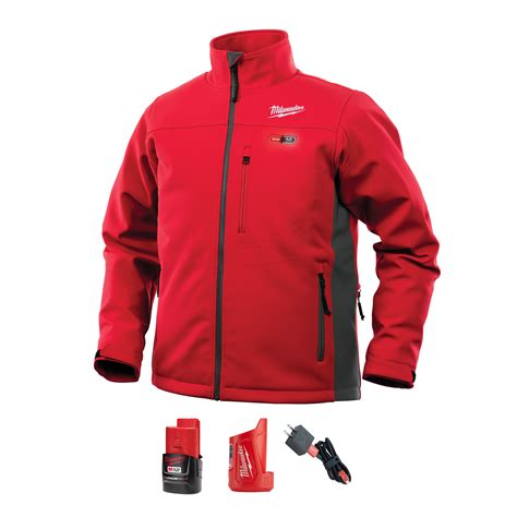 Milwaukee Tool 202r 21m M12 Heated Toughshell Jacket Kit Medium Red