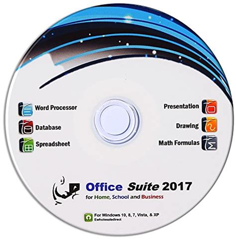 Office Suite 2017 Cd With Pdf Software For Home Student Professionals