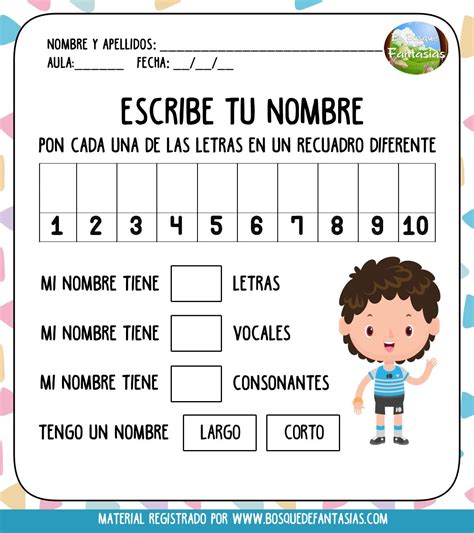 Practico Mi Nombre Hoja 2 Juegos Infantiles Spanish Lessons For Kids