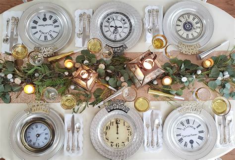A Timeless Table For New Year’s Eve - Cottage style de