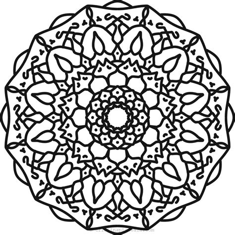 Mandala De Colorat Planse De Colorat Pentru Adulti Desene De Colorat