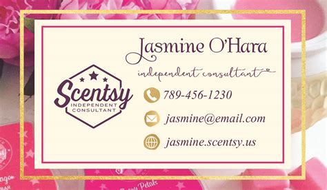 Check out our scentsy business card selection for the very best in unique or custom, handmade pieces from our business & calling cards shops. Scentsy Business Cards - Independent Consultant Cards - Pink and Floral Cards on Storenvy
