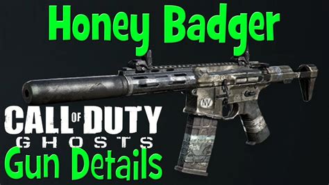 Cod Ghosts Gun Aac Honey Badger Ar Pdw Wall Test Rof Built In