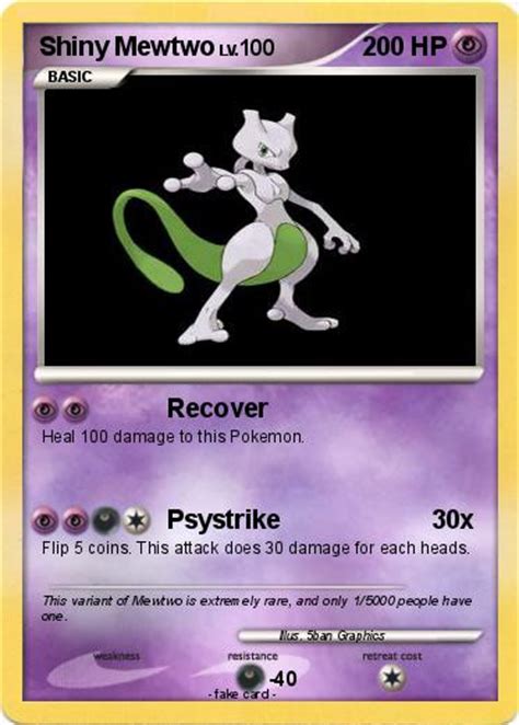We did not find results for: Pokémon Shiny Mewtwo 64 64 - Recover - My Pokemon Card