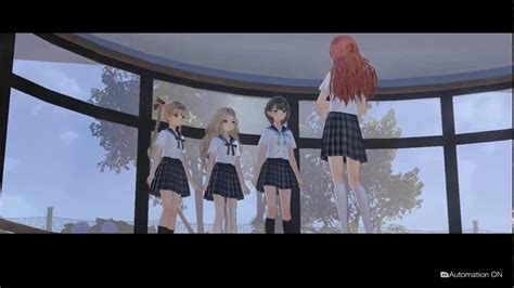 Blue Reflection Gameplay Part 2 Dlc Costumes Youtube