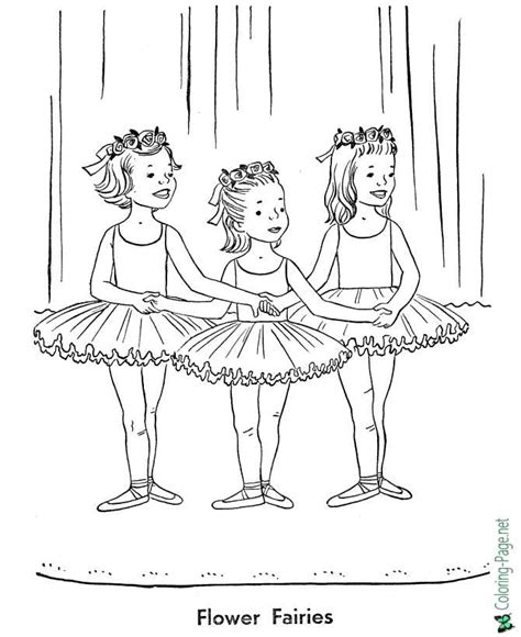 Ballet Coloring Pages Free Coloring Pages