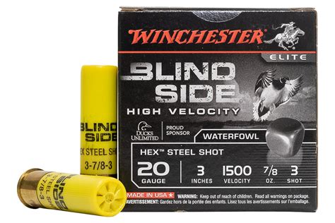 Winchester Ga Inch Oz Blind Side High Velocity Shot Box