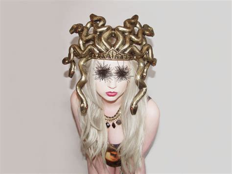 This theme can be a blast, and these activities are perfect to ensure that. Gold medusa | Medusa headpiece, Medusa costume, Medusa halloween