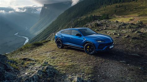 1920x1080 Lamborghini Urus Suv Blue Laptop Full Hd 1080p Hd 4k