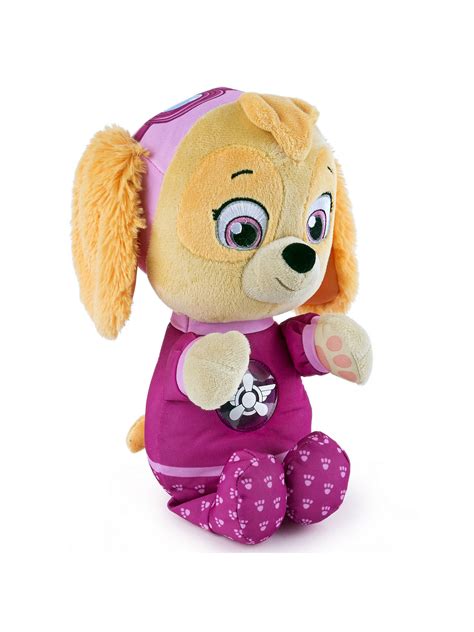 Paw Patrol Snuggle Up Pup Skye Plush Soft Toy At John Lewis And Partners