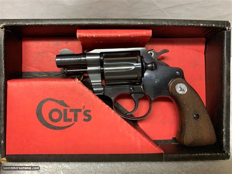 Colt Detective Special 38 Complete Original Box 1967