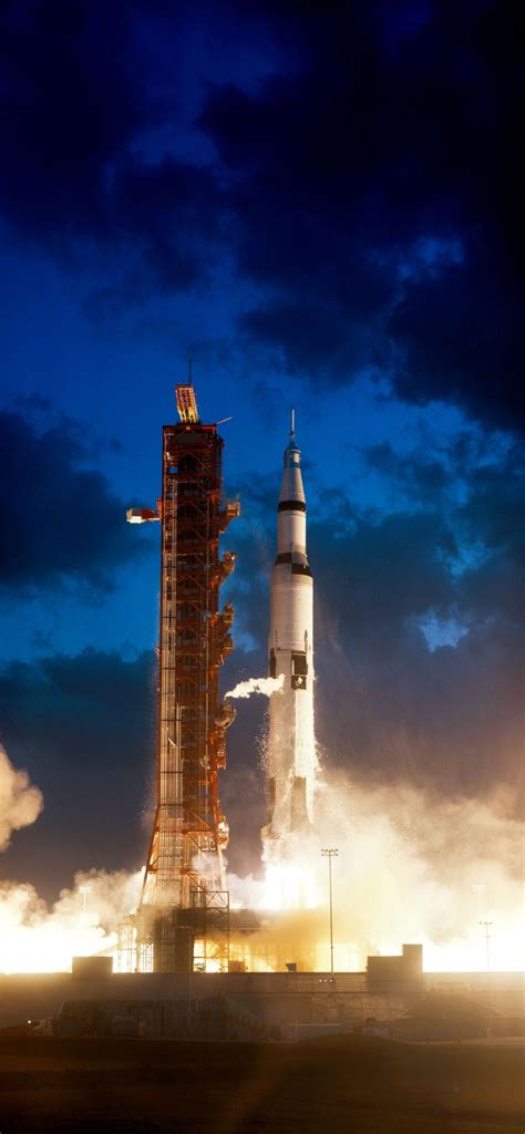 9 Nov 1967 — The Apollo 4 Spacecraft 017 Saturn 501 Space Mission Was Launched From Pad A