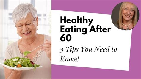 What Makes A Healthy Diet For Women Over 60 Youtube