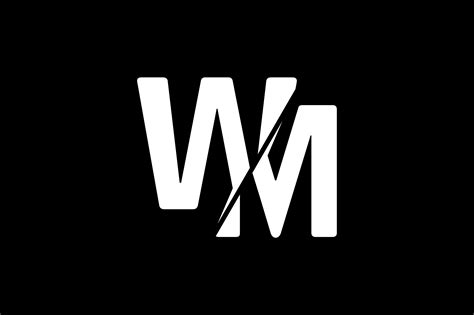 Monogram Wm Logo Design Graphic By Greenlines Studios · Creative