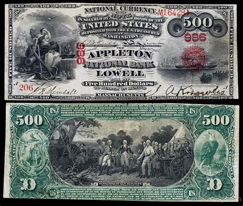 This was largely because the founding fathers had seen the bills issued by the continental congress to finance the american revolution—called 2. 500 US Dollar Bill - 1865