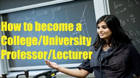 Read for complete career guidance like course to study, working experience, average salary in university want to become a professional university professor in malaysia? How to become a College Professor or Lecturer | CBSE UGC ...