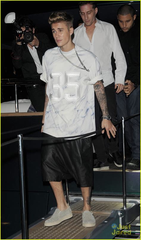 Full Sized Photo Of Justin Bieber Barbara Palvin Cannes Party Justin Bieber Catches Up With