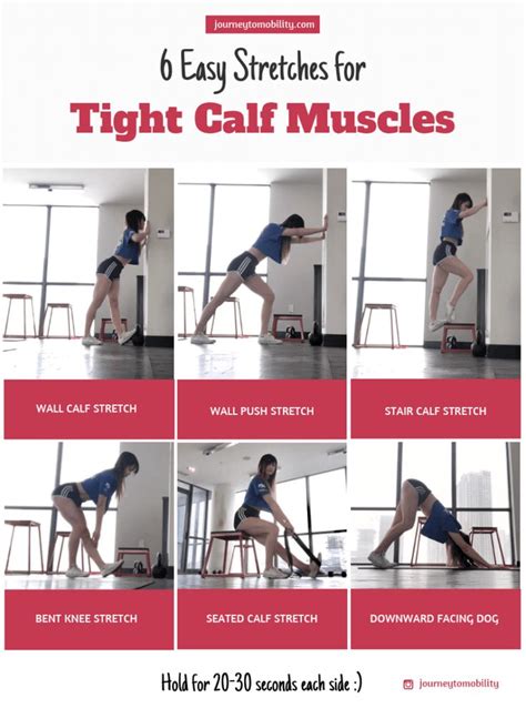 Easy Calf Stretch Routine For Muscle Tightness Journey To Mobility