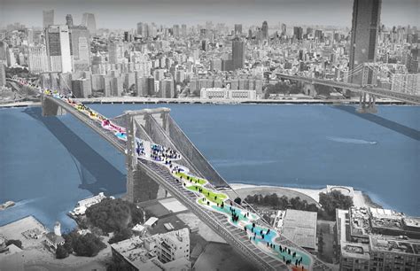 Urban Design Nycs Brooklyn Bridge Is Given A Futuristic Makeover