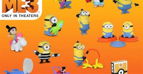 Mcdonalds 2017 Minions Despicable Me 3 Toys Complete Set Of 12 Toys